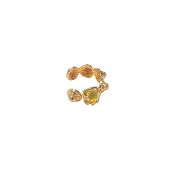 Imani Spark earcuff Yellow